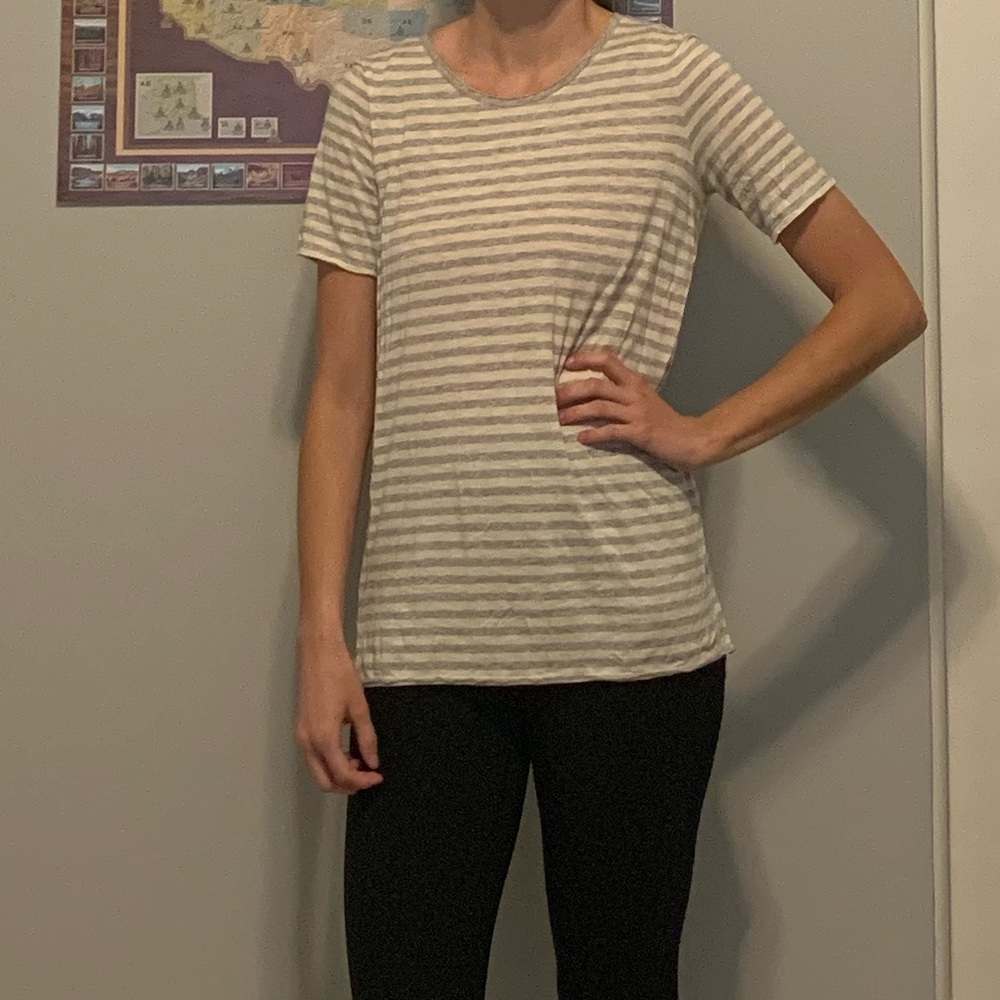 Aerie Real Soft Striped Tee